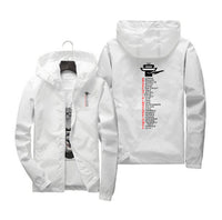 Thumbnail for Aviation Alphabet Designed Windbreaker Jackets