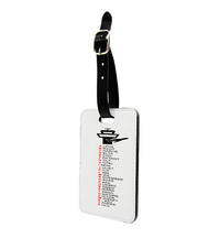 Thumbnail for Aviation Alphabet Designed Luggage Tag