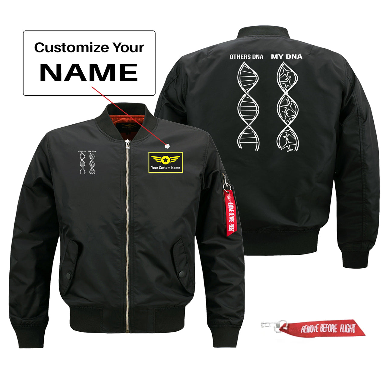 Aviation DNA Designed Pilot Jackets (Customizable)