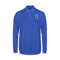Thumbnail for Aviation DNA Designed Long Sleeve Polo T-Shirts