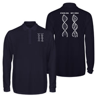 Thumbnail for Aviation DNA Designed Long Sleeve Polo T-Shirts (Double-Side)