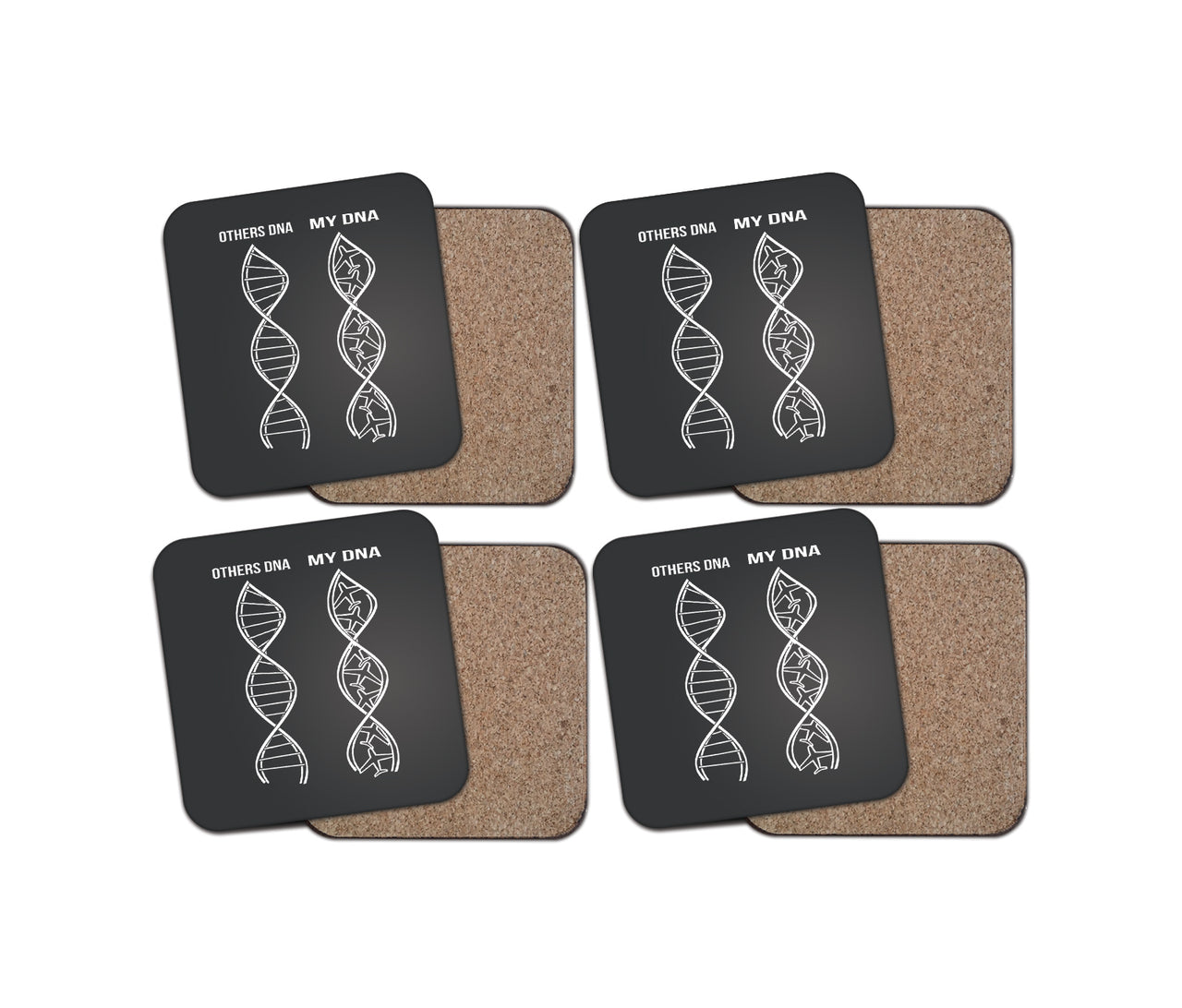 Aviation DNA Designed Coasters