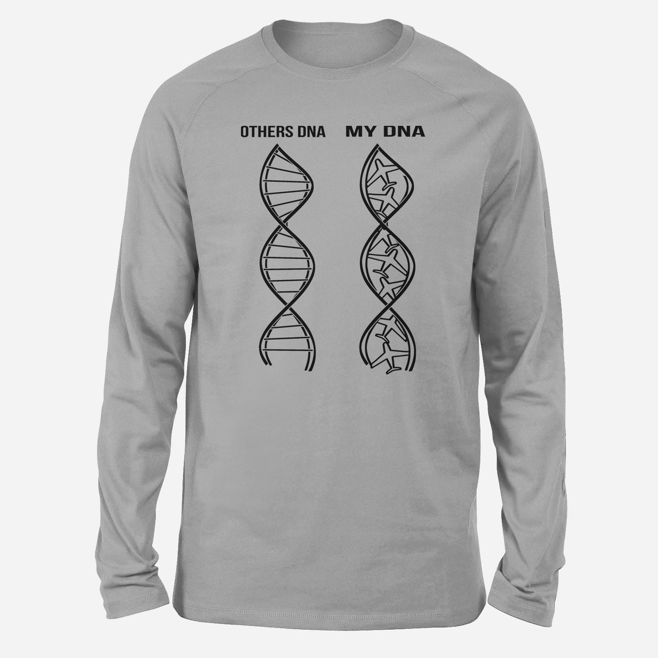 Aviation DNA Designed Long-Sleeve T-Shirts