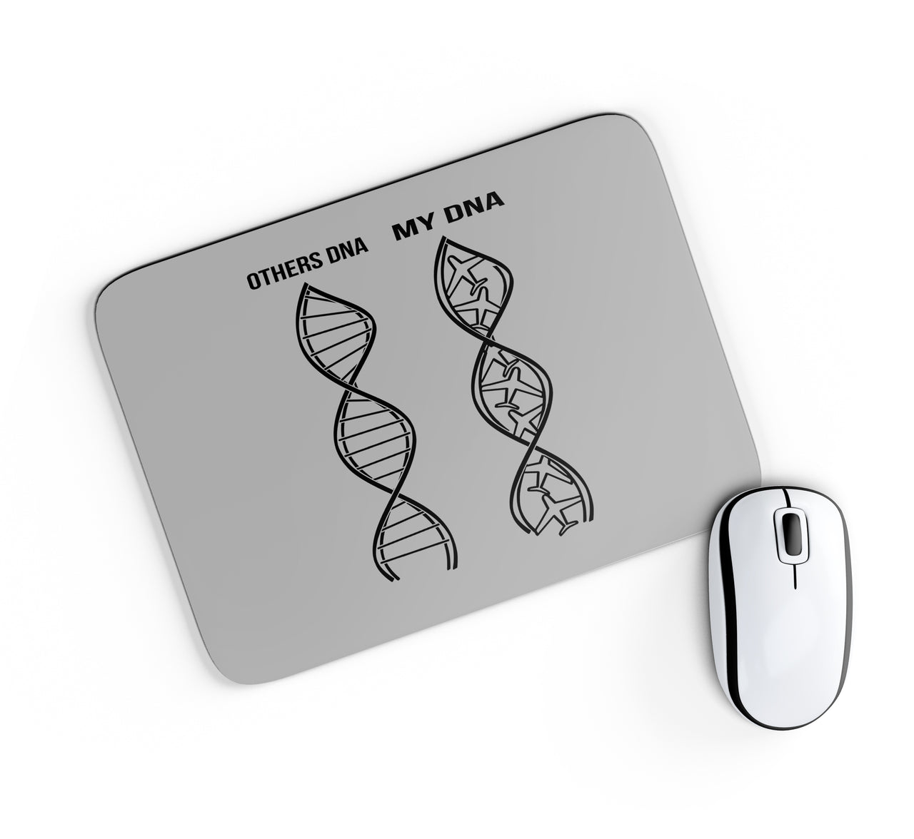 Aviation DNA Designed Mouse Pads