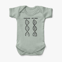 Thumbnail for Aviation DNA Designed Baby Bodysuits