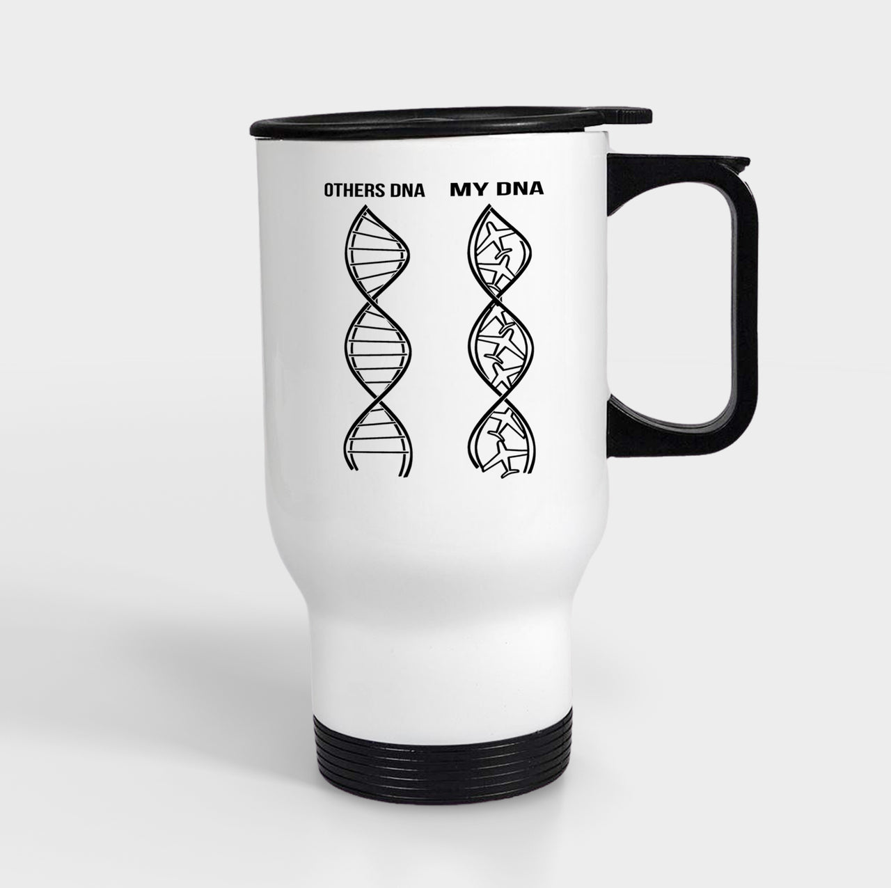 Aviation DNA Designed Travel Mugs (With Holder)