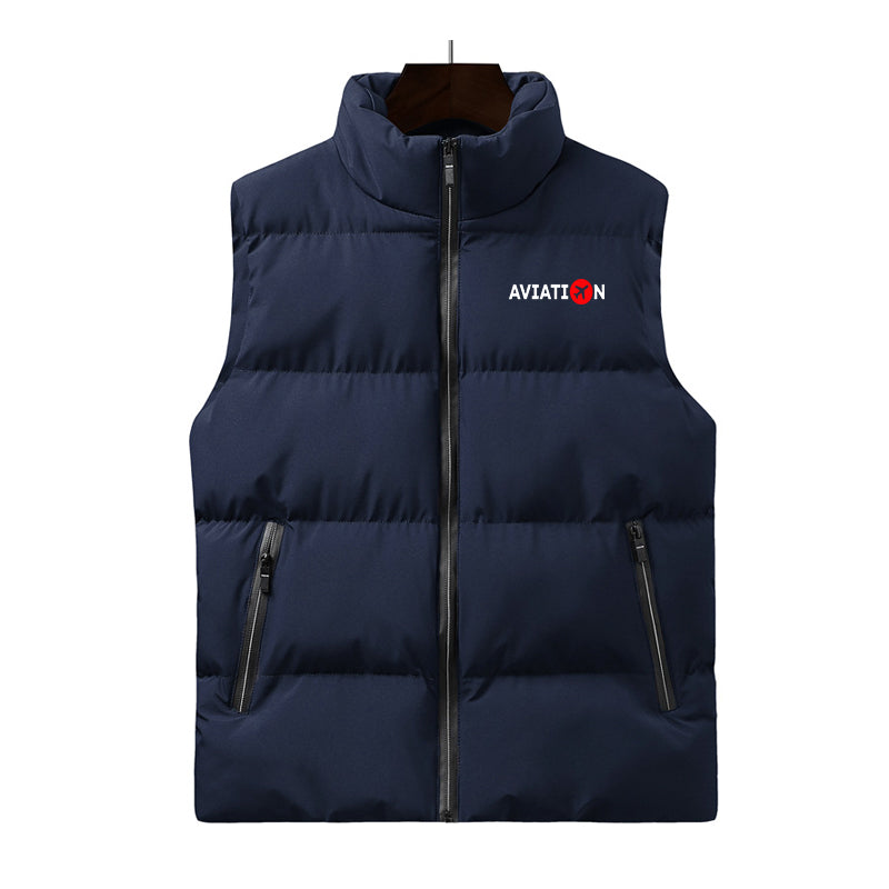 Aviation Designed Puffy Vests