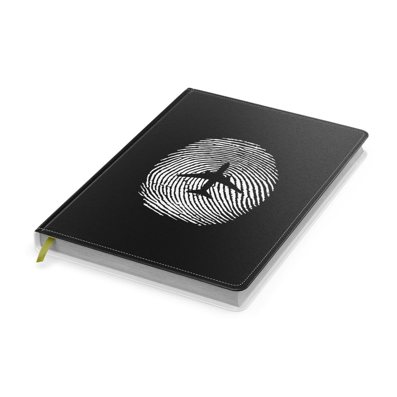 Aviation Finger Print Designed Notebooks