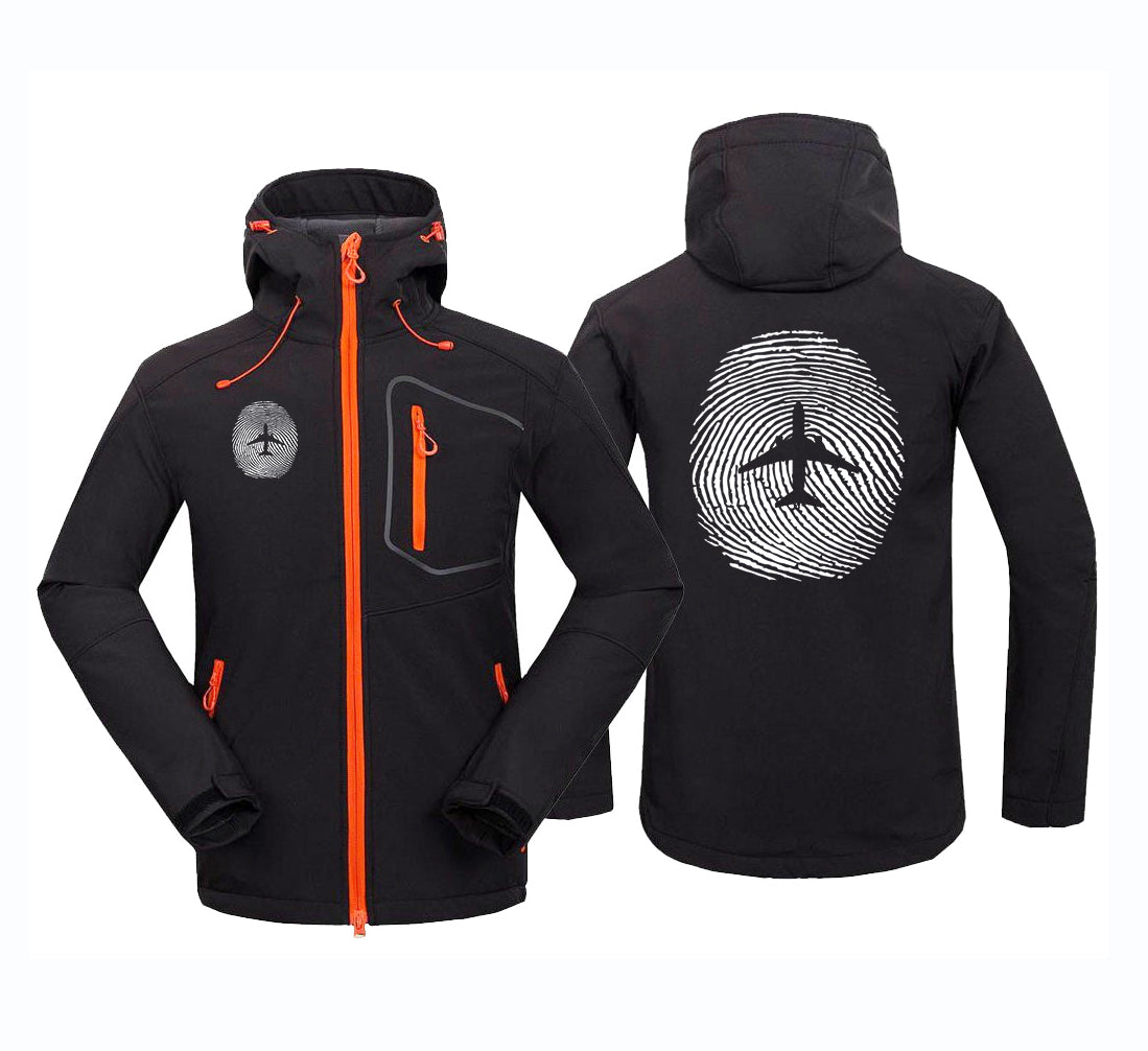 Aviation Finger Print Polar Style Jackets