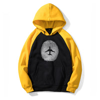 Thumbnail for Aviation Finger Print Designed Colourful Hoodies