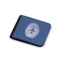 Thumbnail for Aviation Finger Print Designed Wallets