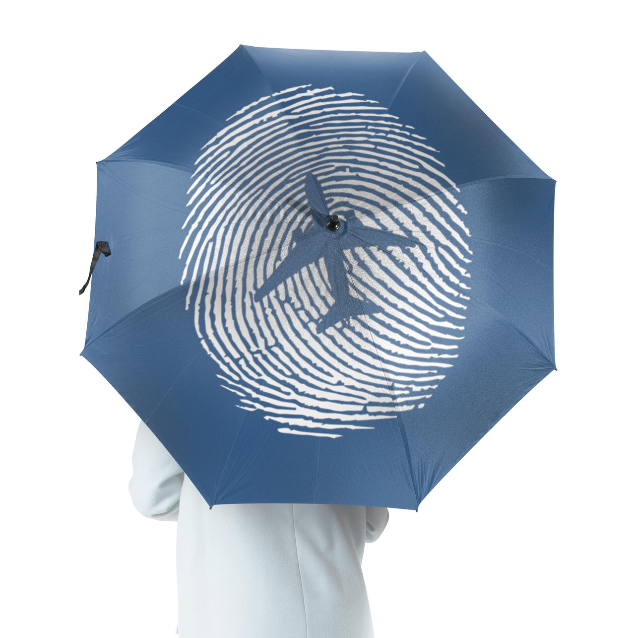 Aviation Finger Print Designed Umbrella