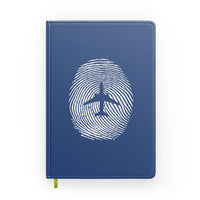 Thumbnail for Aviation Finger Print Designed Notebooks