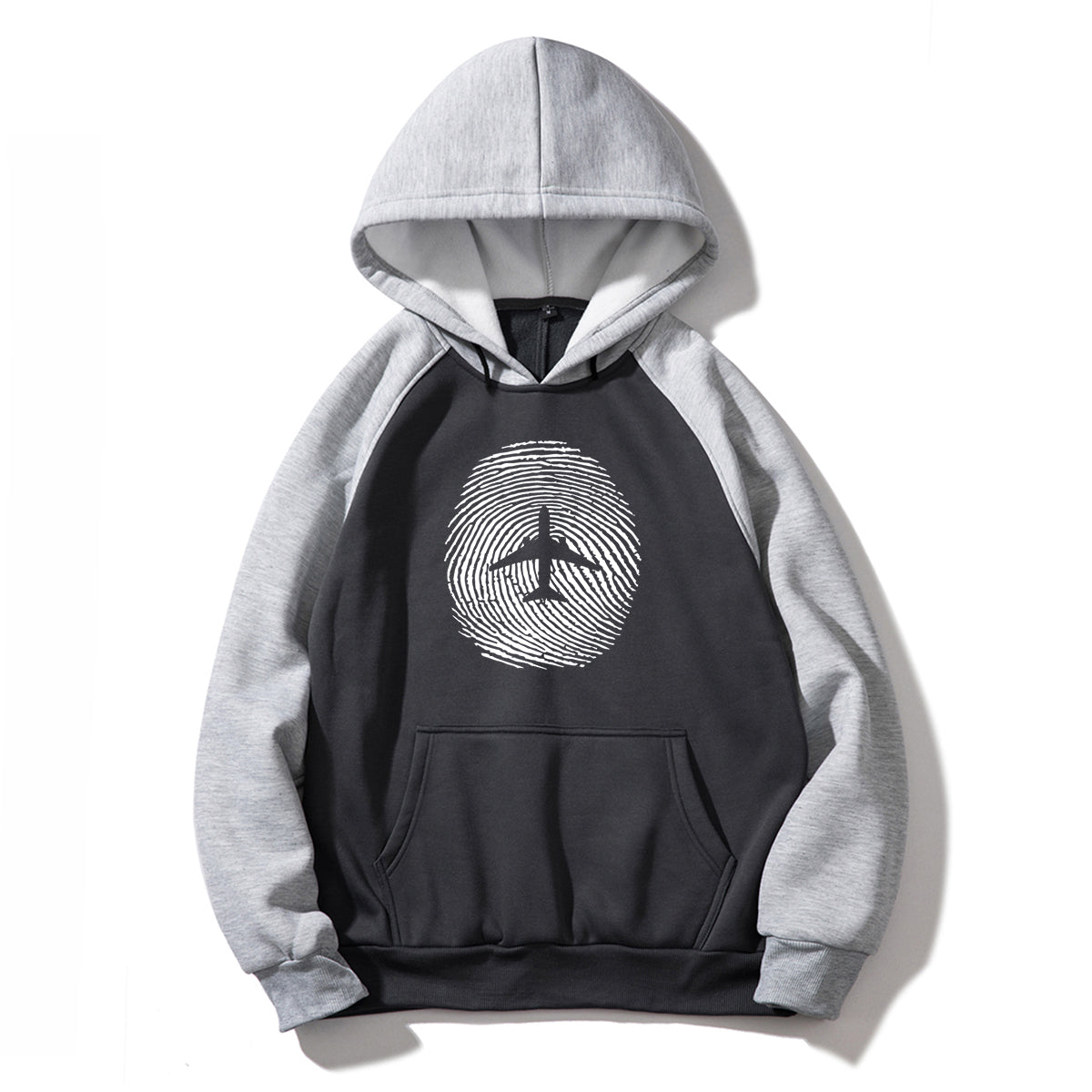 Aviation Finger Print Designed Colourful Hoodies