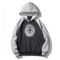 Thumbnail for Aviation Finger Print Designed Colourful Hoodies
