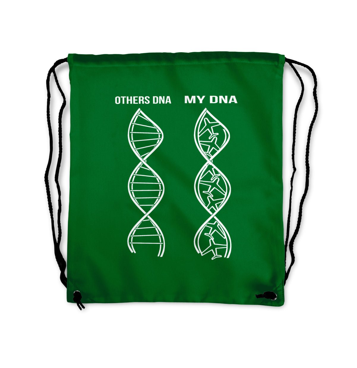 Aviation DNA Designed Drawstring Bags
