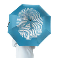 Thumbnail for Aviation Finger Print Designed Umbrella