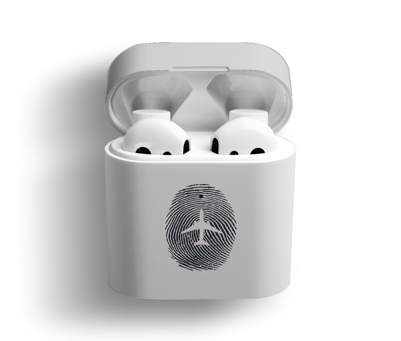 Aviation Finger Print Designed AirPods Cases