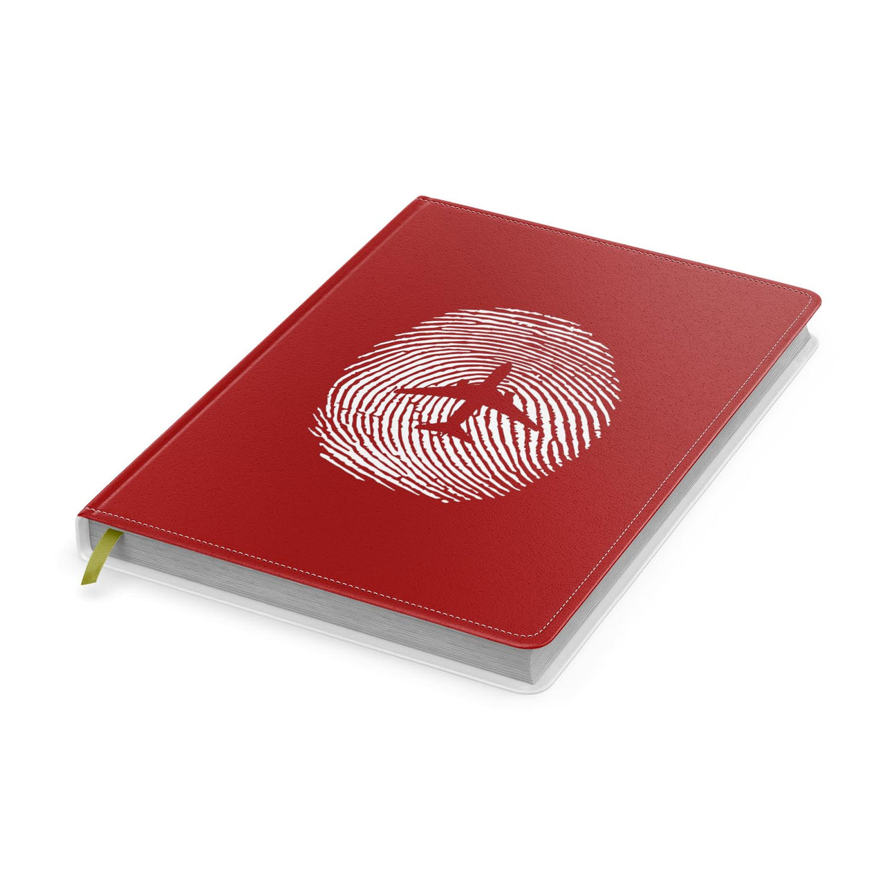 Aviation Finger Print Designed Notebooks