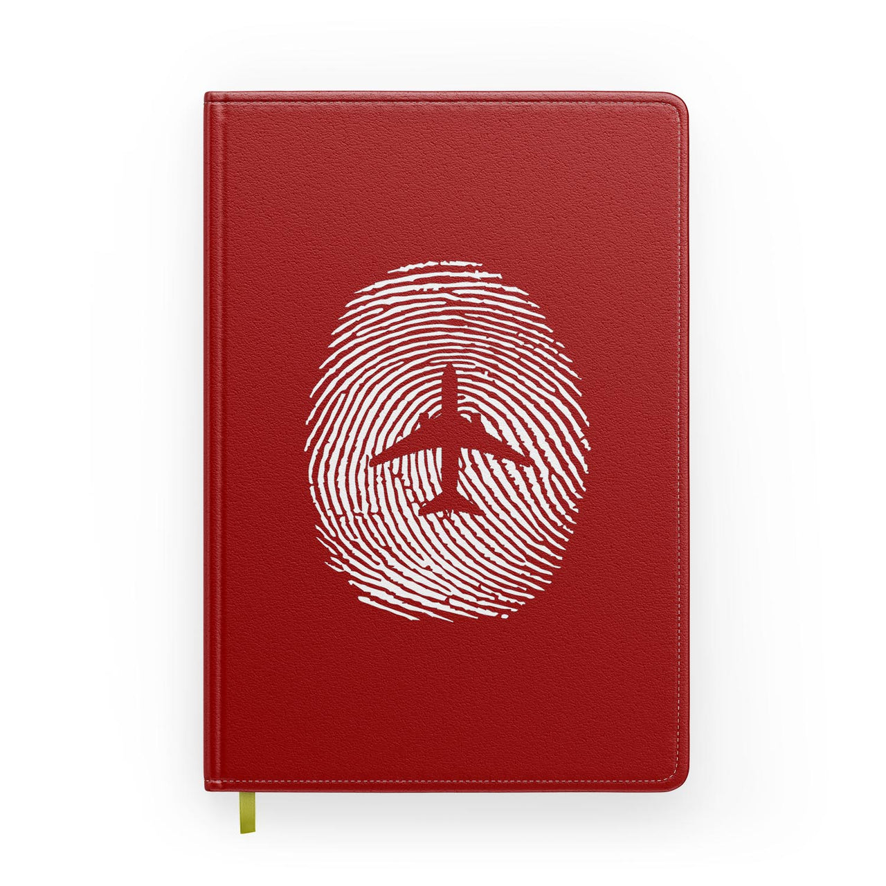 Aviation Finger Print Designed Notebooks