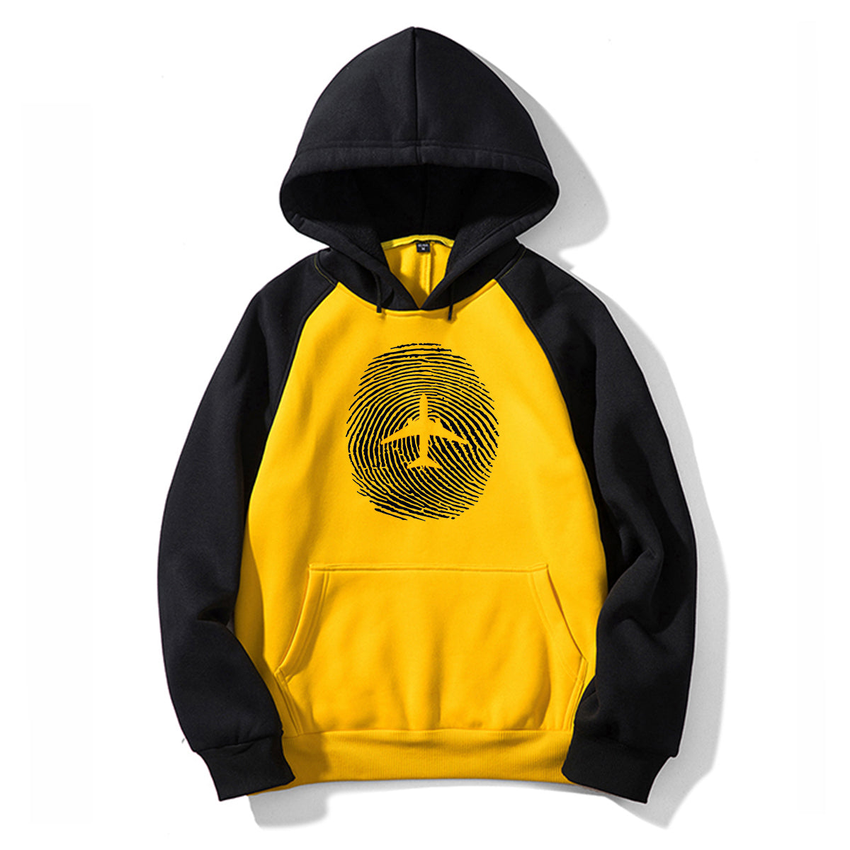 Aviation Finger Print Designed Colourful Hoodies