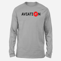 Thumbnail for Aviation Designed Long-Sleeve T-Shirts