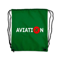 Thumbnail for Aviation Designed Drawstring Bags
