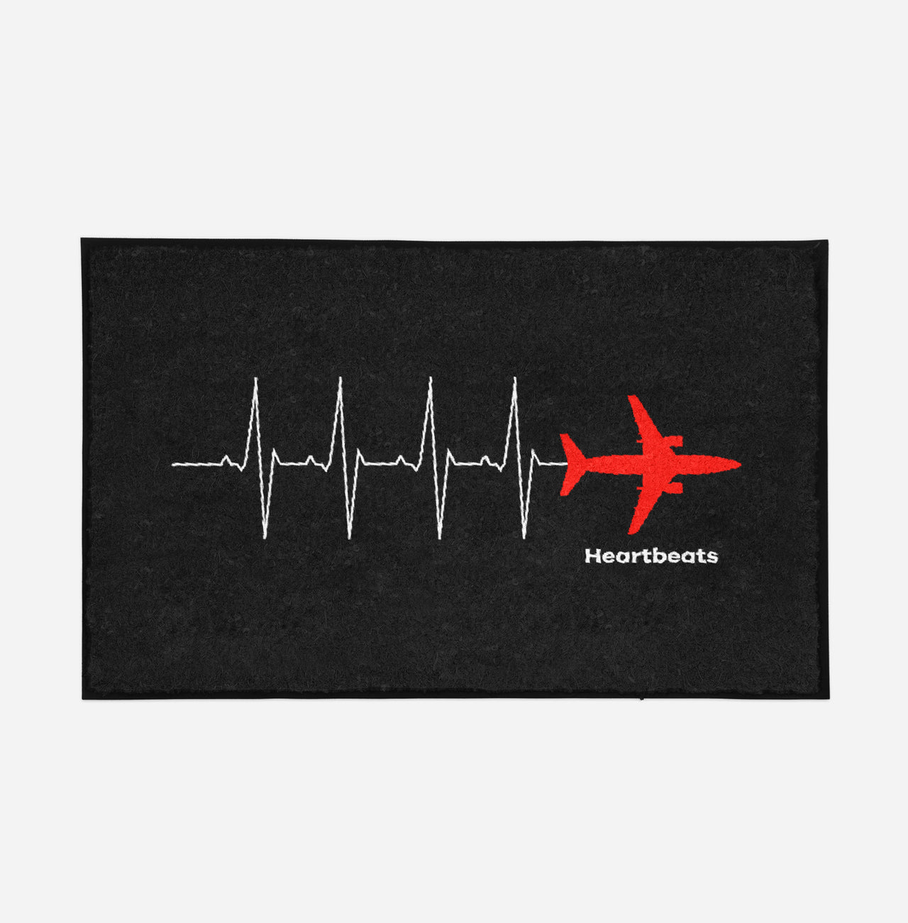 Aviation Heartbeats Designed Door Mats