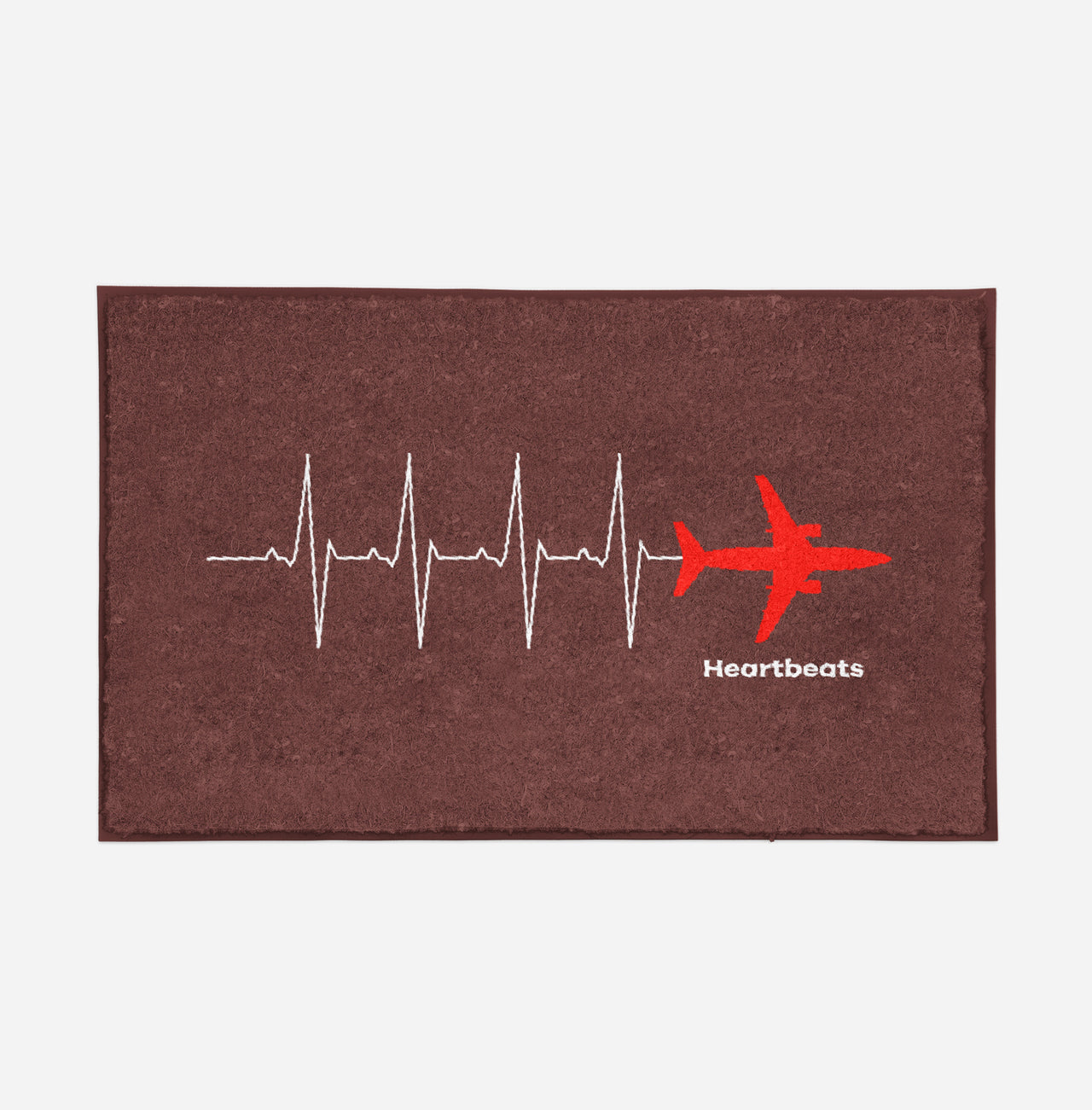 Aviation Heartbeats Designed Door Mats