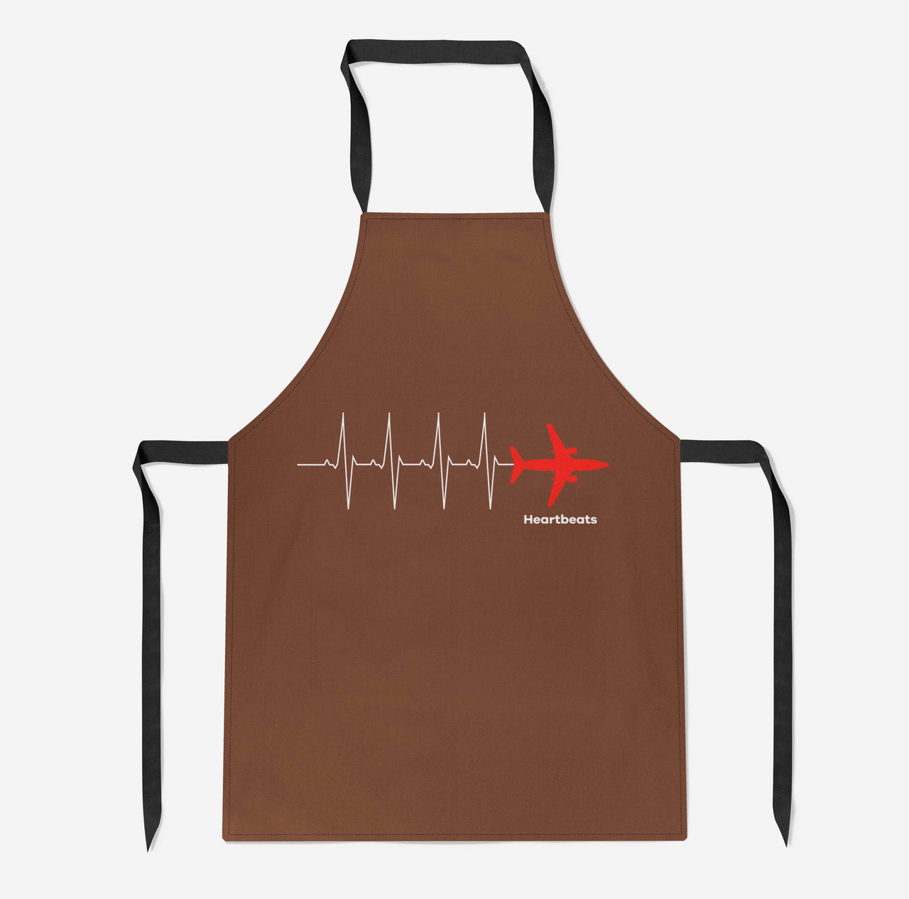 Aviation Heartbeats Designed Kitchen Aprons