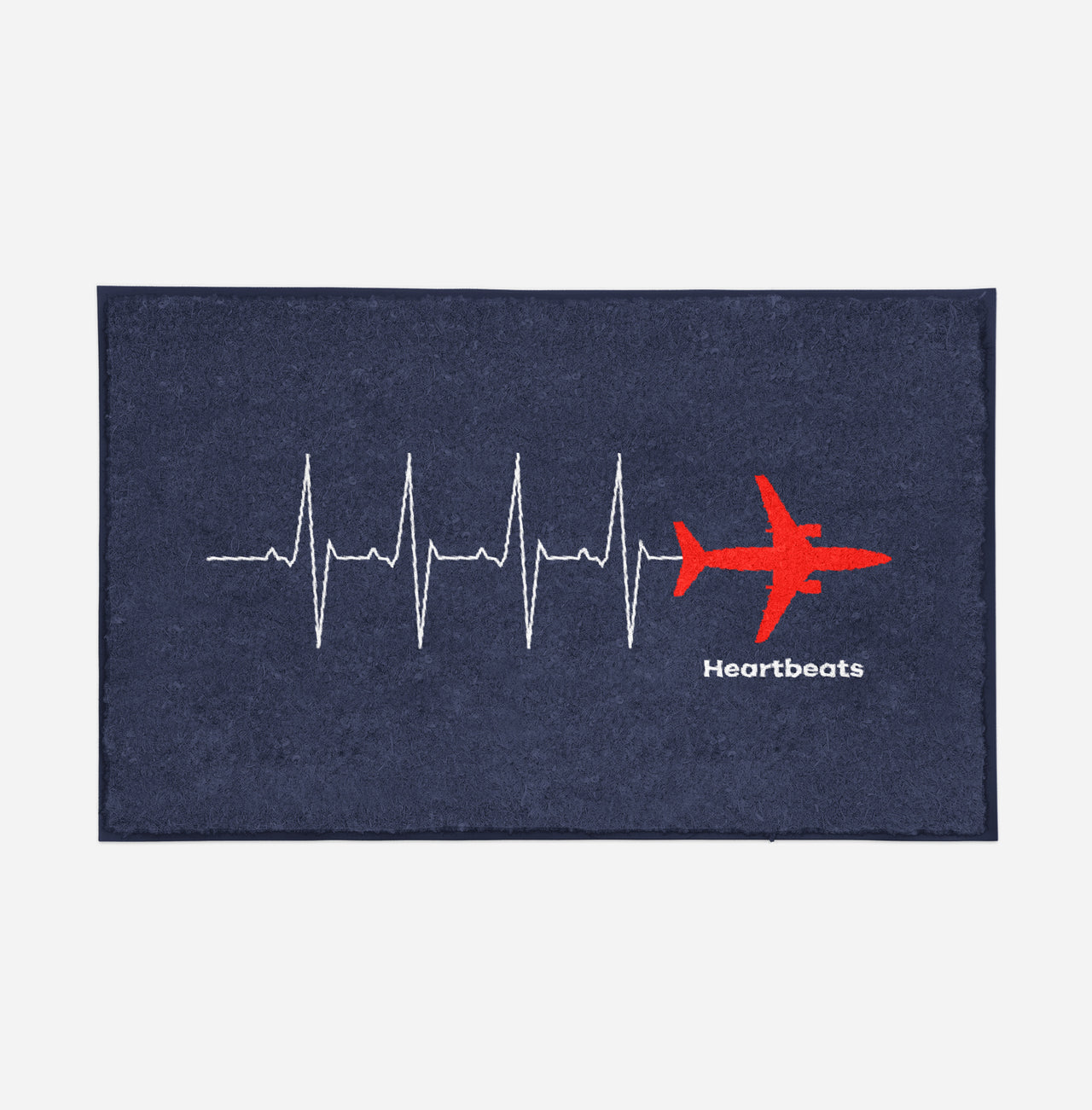 Aviation Heartbeats Designed Door Mats