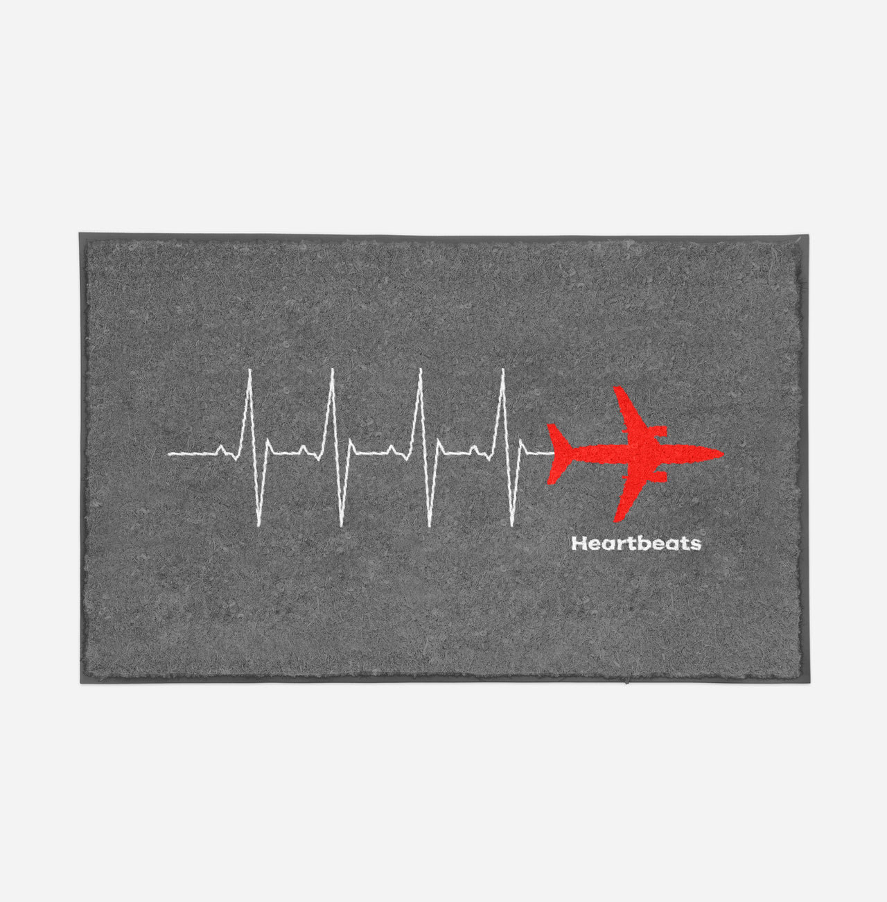 Aviation Heartbeats Designed Door Mats