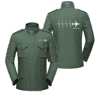 Thumbnail for Aviation Heartbeats Designed Military Coats