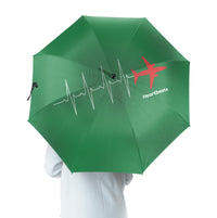 Thumbnail for Aviation Heartbeats Designed Umbrella