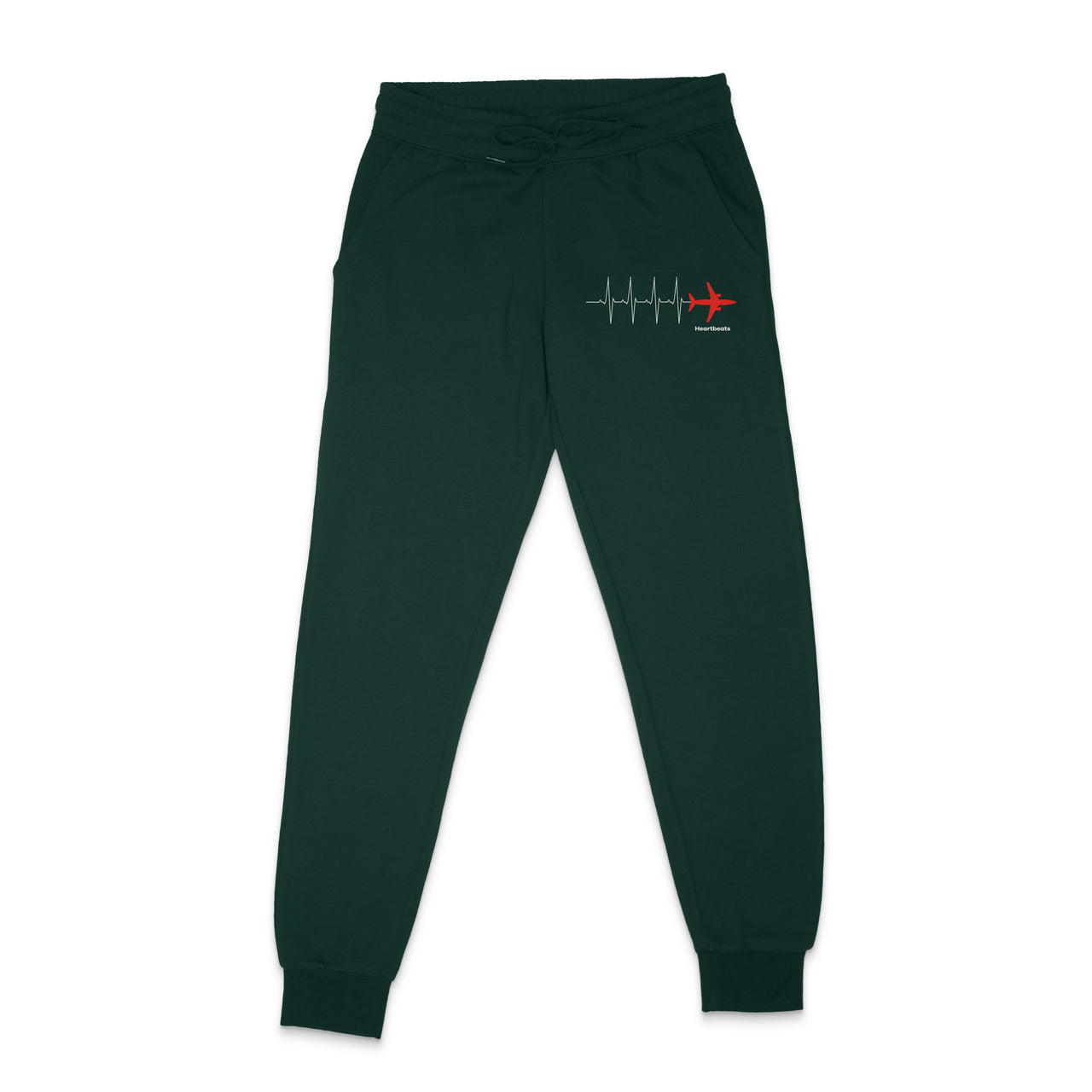 Aviation Heartbeats Designed Sweatpants