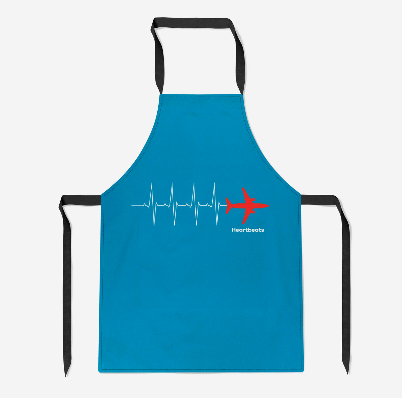 Aviation Heartbeats Designed Kitchen Aprons
