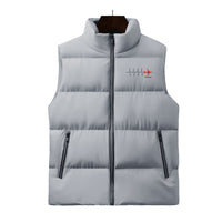 Thumbnail for Aviation Heartbeats Designed Puffy Vests