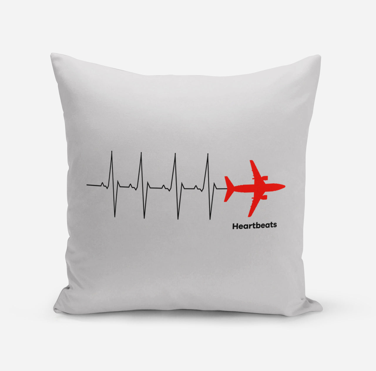 Aviation Heartbeats Designed Pillows