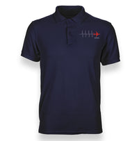 Thumbnail for Aviation Heartbeats Designed Polo T-Shirts