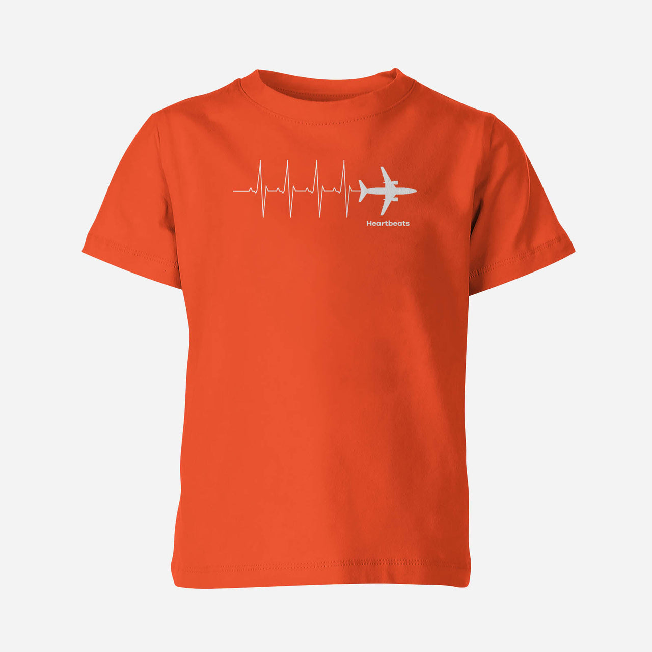 Aviation Heartbeats Designed Children T-Shirts