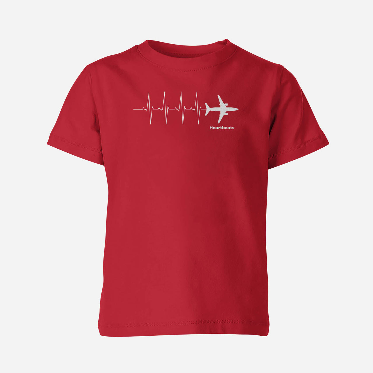 Aviation Heartbeats Designed Children T-Shirts