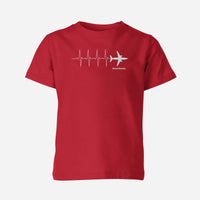 Thumbnail for Aviation Heartbeats Designed Children T-Shirts