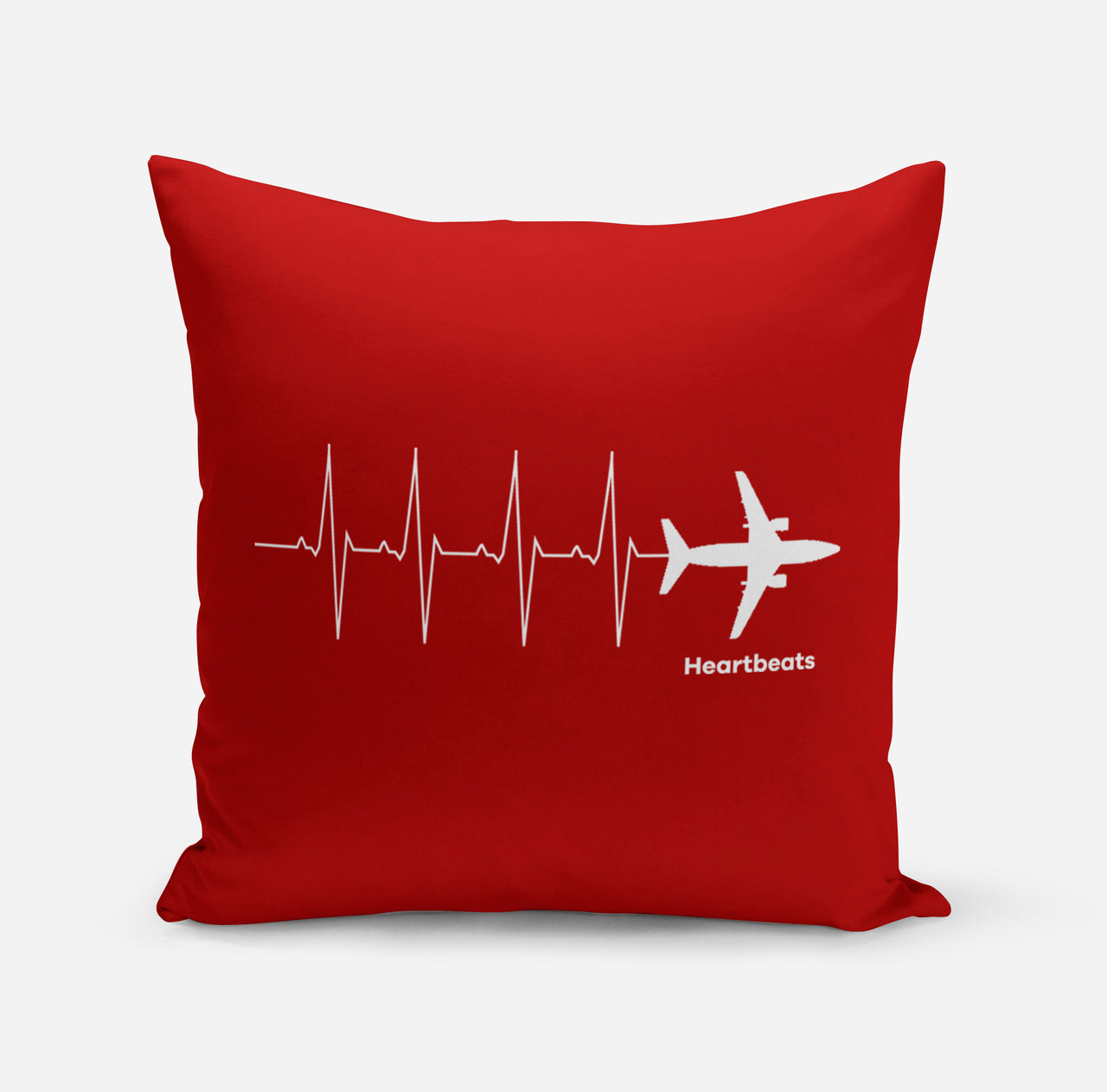 Aviation Heartbeats Designed Pillows