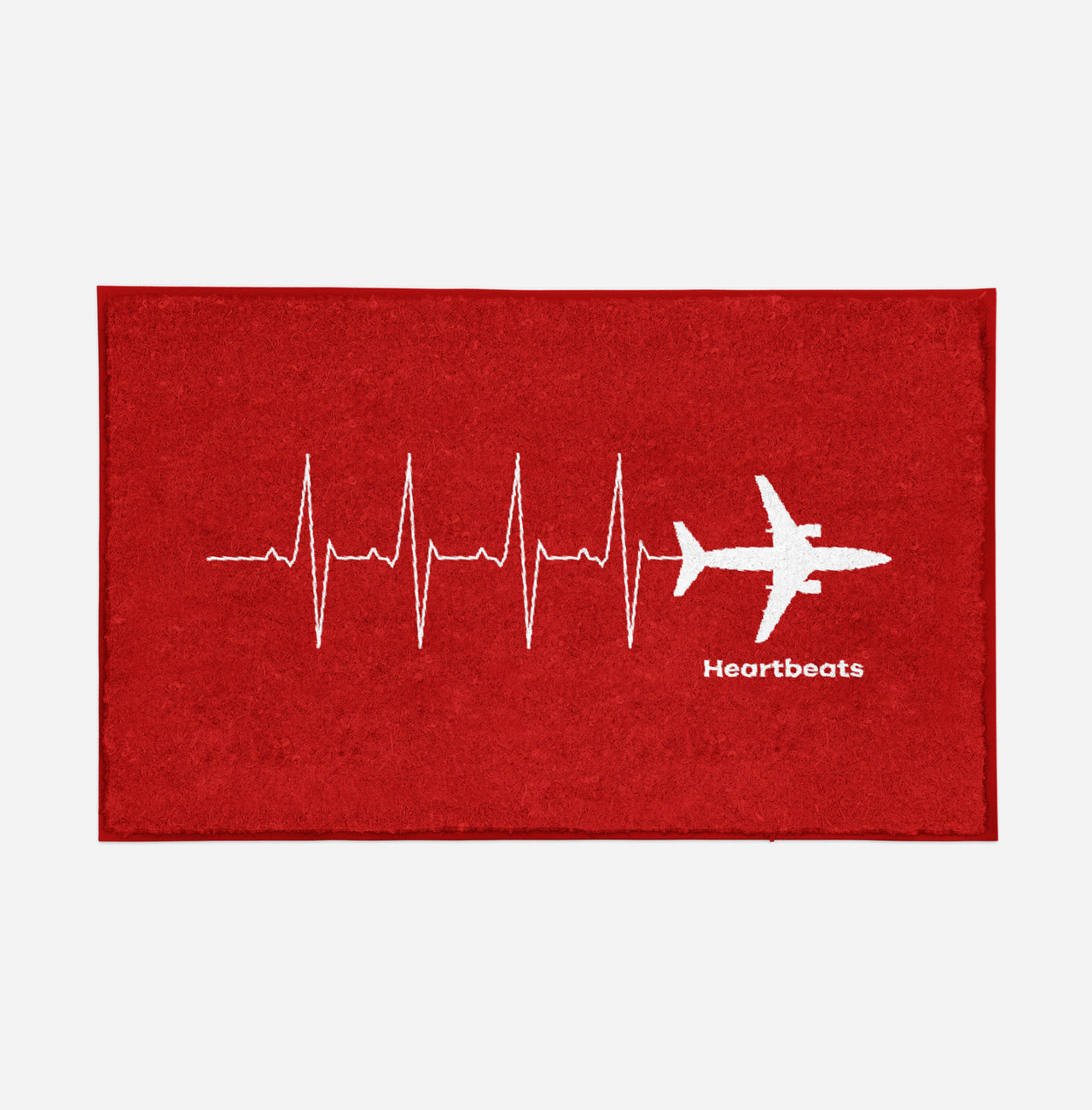 Aviation Heartbeats Designed Door Mats