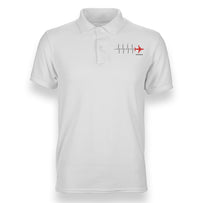 Thumbnail for Aviation Heartbeats Designed Polo T-Shirts