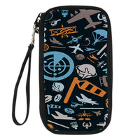 Thumbnail for Aviation Icons Designed Travel Cases & Wallets
