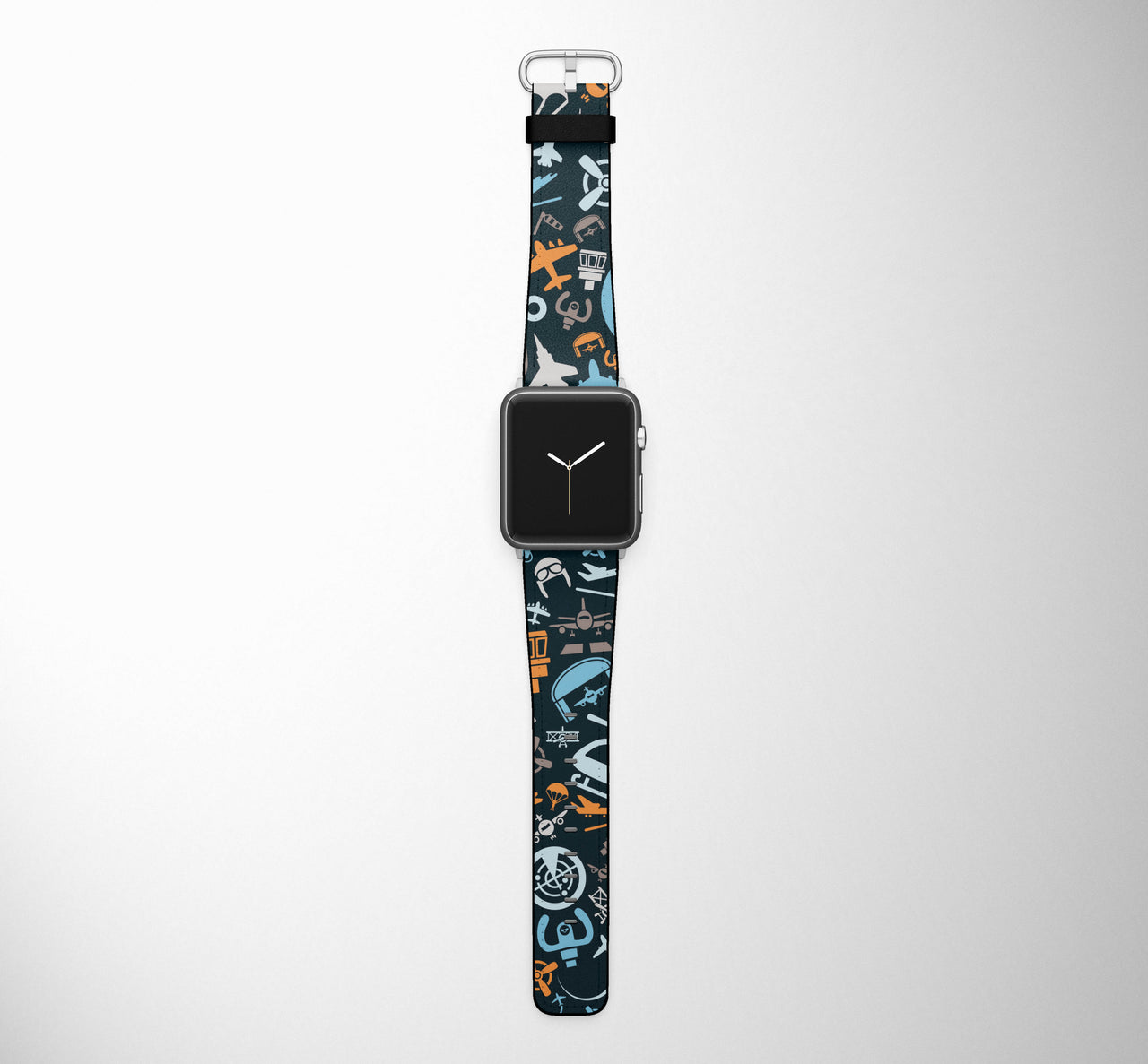 Aviation Icons Designed Leather Apple Watch Straps