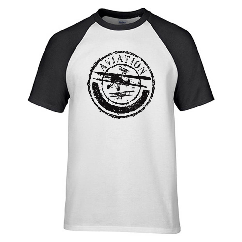 Aviation Lovers Designed Raglan T-Shirts