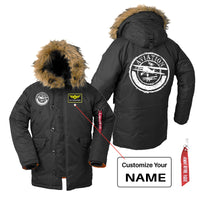 Thumbnail for Aviation Lovers Designed Parka Bomber Jackets