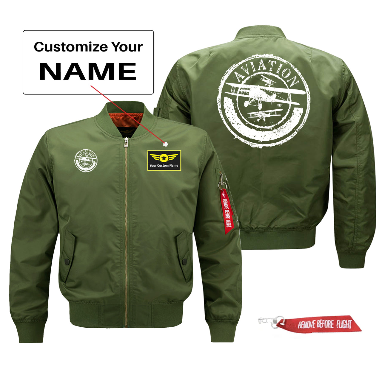 Aviation Lovers Designed Pilot Jackets (Customizable)